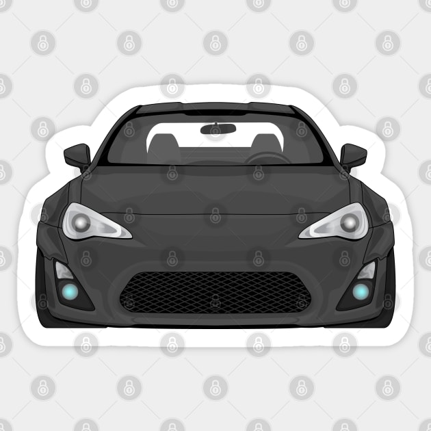 GT86 DARK-GREY Sticker by VENZ0LIC